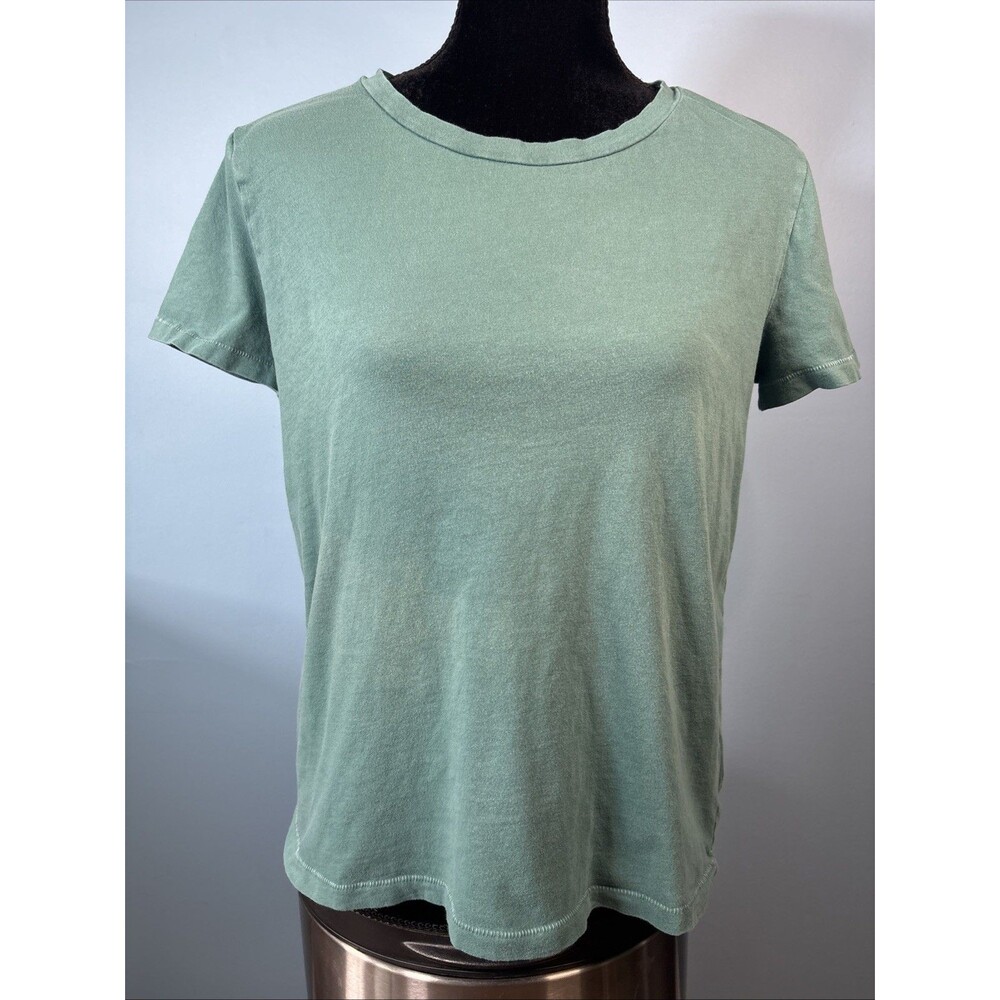 Gap Short-Sleeve Favorite T-Shirt (Women’s M) Teal / Green Tee